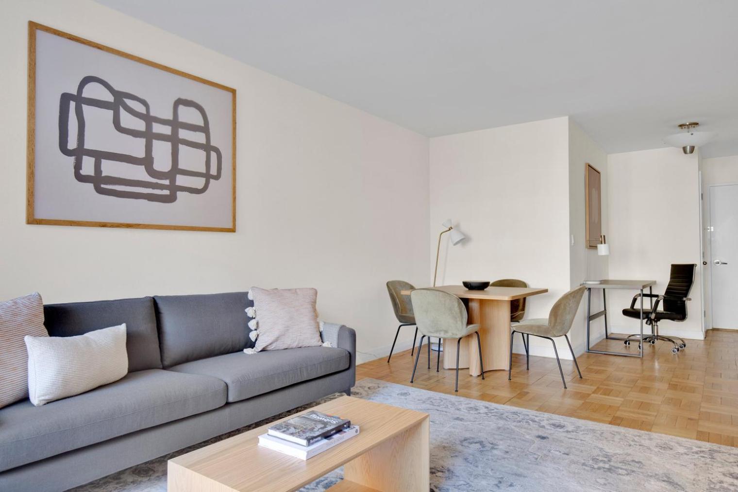 Apartamento Midtown 1br W Gym Doorman Nr Grand Nyc-745